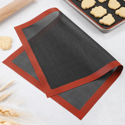 Non-Stick Material Perforated Silicone Baking Mat Baking Oven Sheet Liner For Bread/Cookie/Croissant/Macaroon Bakeware Accessory