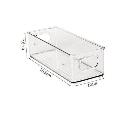 Transparent Refrigerator Storage Box Vegetable Fruit Organizer Fridge Clear Container For Food Home Kitchen Tools Accessories