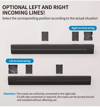 Slide Rail Power Track Socket Surface/Embedded Installation Socket UN/US/UK/EU/Universal US/USB Type-C Wall-Mounted Rail Socket