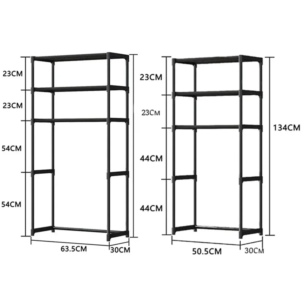 Perforation-Free Washing Machine Shelves Multi-Layer Floor Standing Bathroom Storage Racks Multifunctiona Bathrooms Accessories