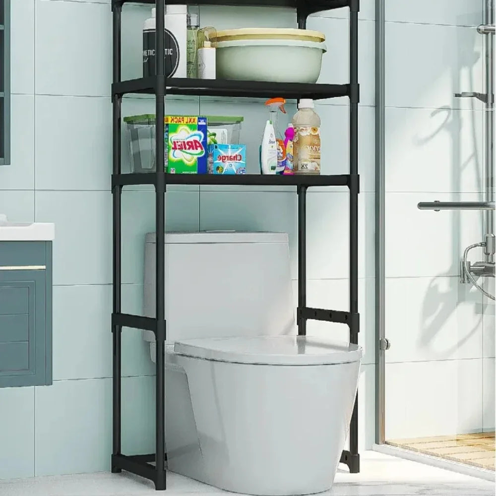 Perforation-Free Washing Machine Shelves Multi-Layer Floor Standing Bathroom Storage Racks Multifunctiona Bathrooms Accessories