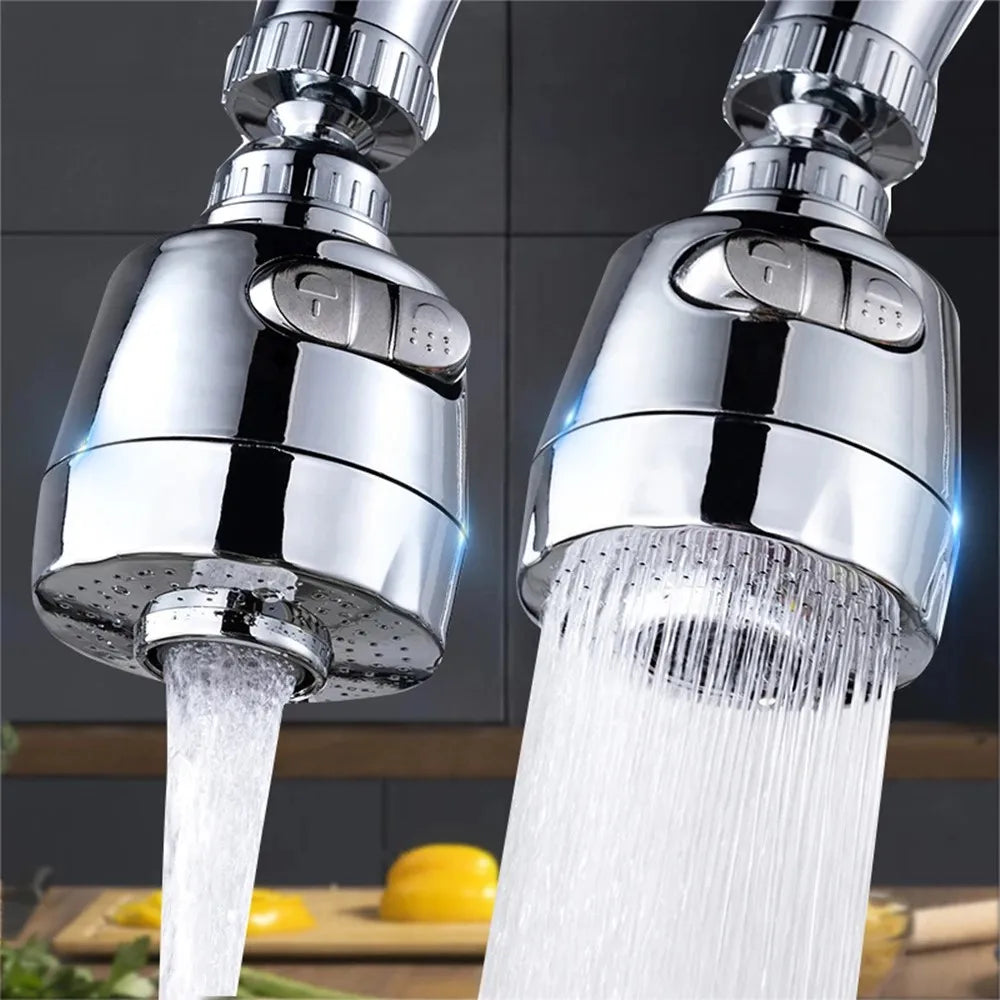 Kitchen Faucet Adapter Shower Head Bathroom Water Saving Tap Splash Filter Bubbler Aerator Universal Rotatable Diffuser Nozzle