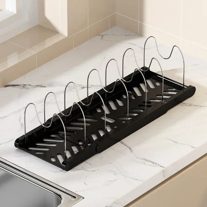 Pot Storage Rack Multi-layer Adjustable Kitchen