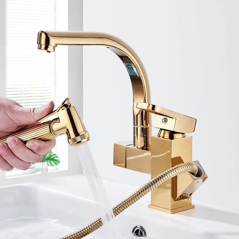 Gold Kitchen Sink Above Counter or Undermount double Bowl Goldn Basket Drainer Soap Dispenser Washing Basin 304 Stainless Steel