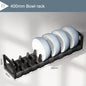 Plastic Kitchen Cabinet Dish Storage Rack Drawer Dish Rack Built-in Dish Drain Rack Plate Divider Storage Rack for Dish Rack